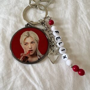 Felix Gongcha Keychain Red